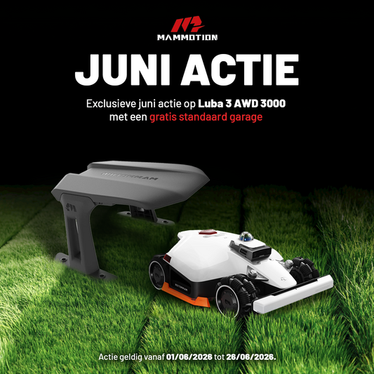Mammotion LUBA 3 AWD 3000 met garage