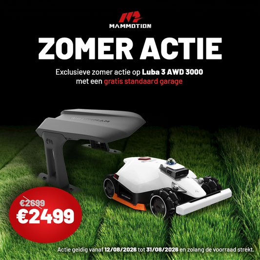 Mammotion LUBA 3 AWD 3000 met garage