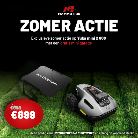 Mammotion YUKA mini 2 800 met garage